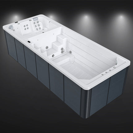 Swim Spa Mirna Deep 60 Duo - 592 × 235 × 154 cm