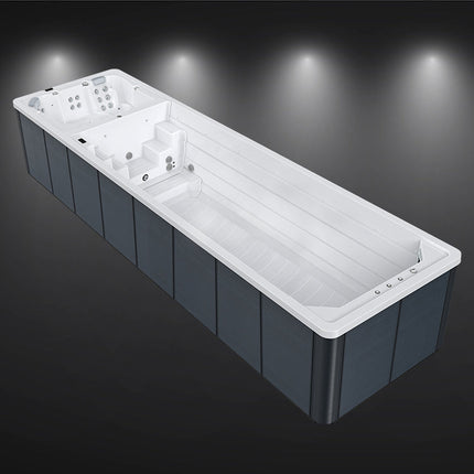 Swim Spa Mirna Deep 80 Duo - 799 × 235 × 154 cm