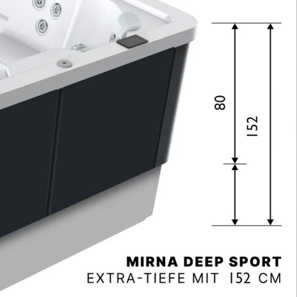 Swim Spa Mirna Deep 70 Duo - 707 × 235 × 154 cm