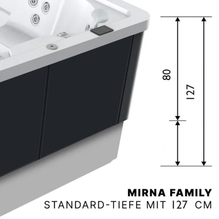 Swim Spa Mirna 44 - 443 × 235 × 129 cm